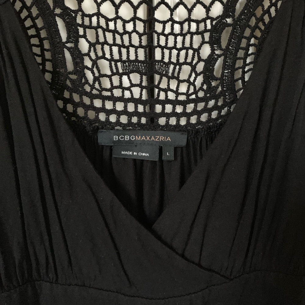 Long black dress